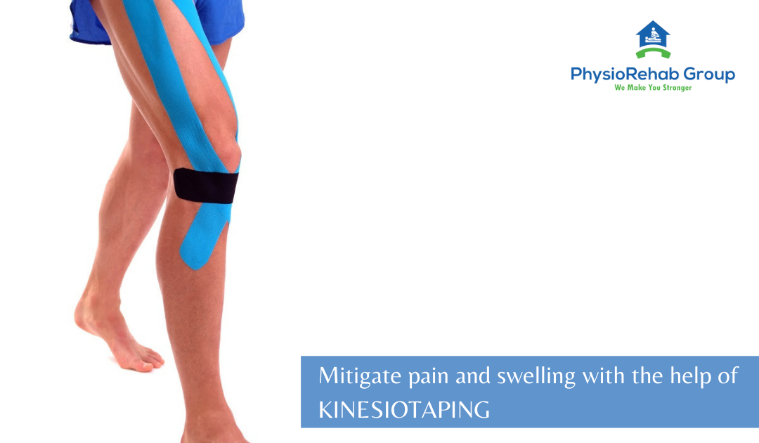 Mitigate Pain and swelling with the help of KINESIOTAPING