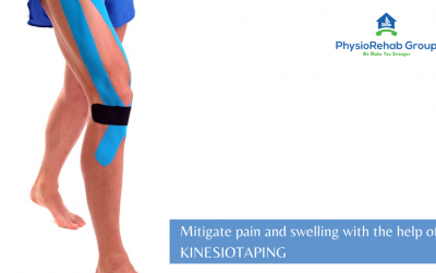 Mitigate Pain and swelling with the help of KINESIOTAPING