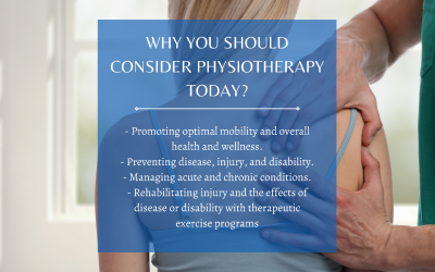 Why you should consider physiotherapy today?